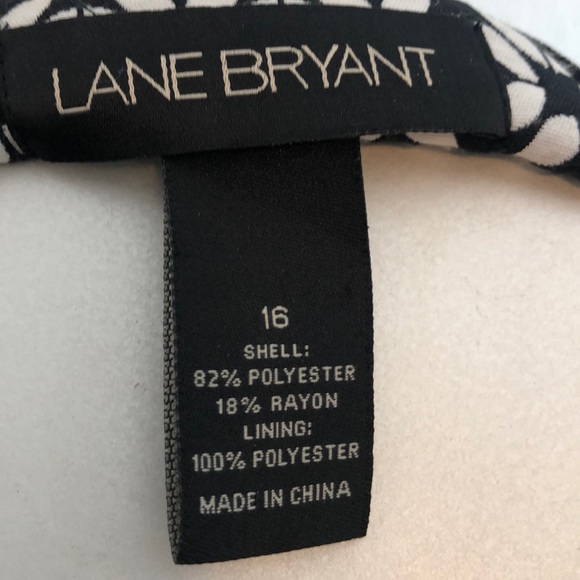 Women’s Lane Bryant Black And White Blazer, 16 - Picture 5 of 5